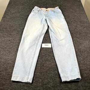 HEET Straight Leg Jeans Men 33x35 Blue Denim Light Wash Cotton Streetwear Casual
